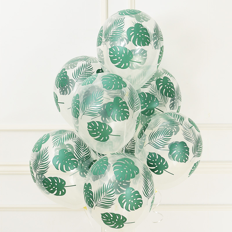 [셈퍼텍스] 30cm 트로피칼리프 클리어 [50입]