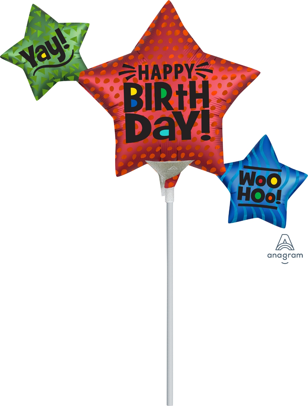 [Anagram]은박 미니쉐입 생일트리오스타 [10장한팩]