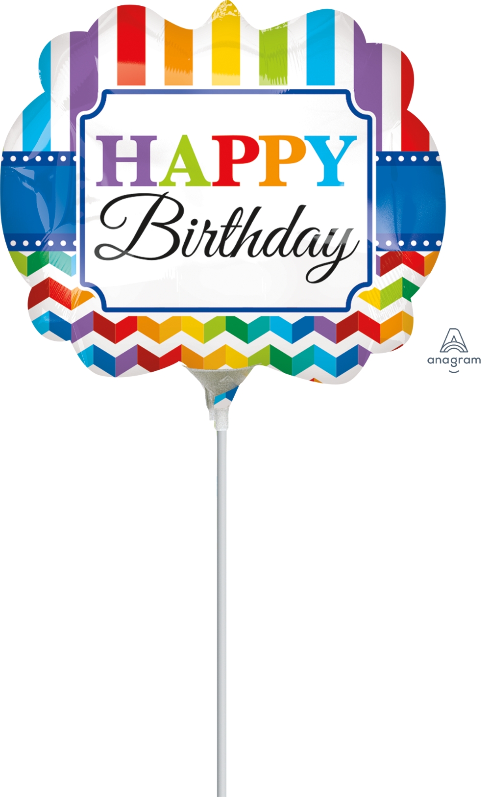 [Anagram]은박 미니쉐입 스트라이프 생일사인 [10장한팩]