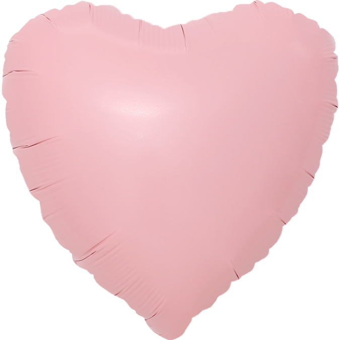 [GRABO]은박하트 마카롱 핑크 18인치 [5장 한팩]