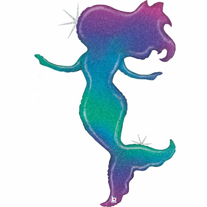 [GRABO]은박 머메이드 글리터 52인치