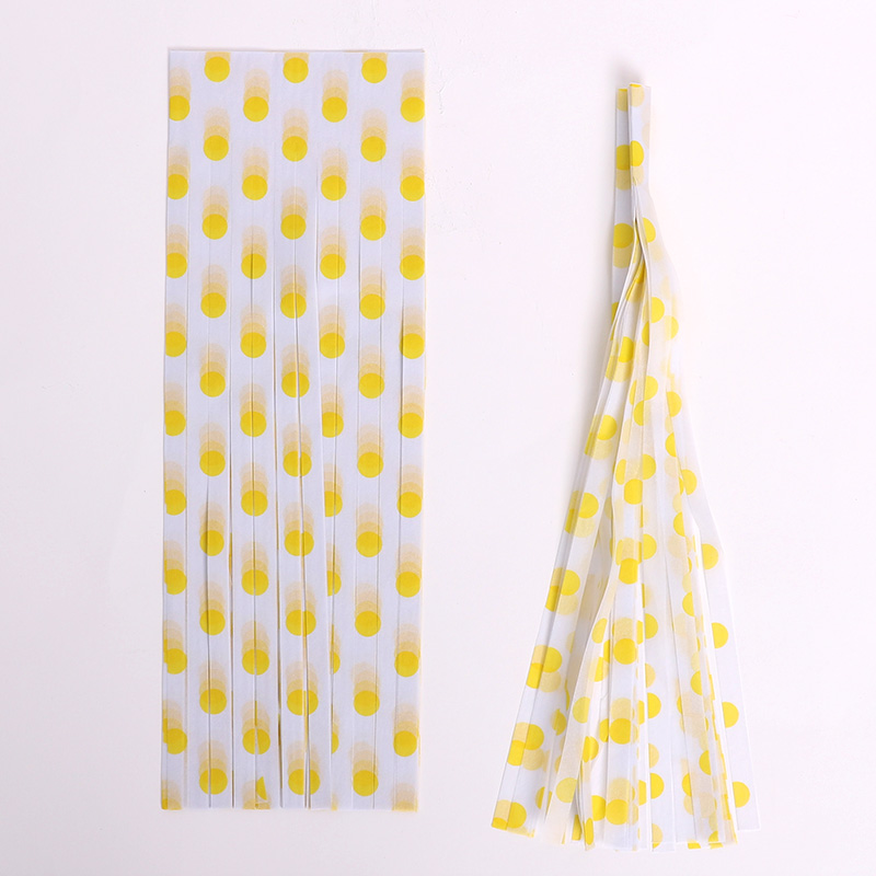 태슬 도트 옐로우 [5장입] 10개묶음 [1+1 증정행사]