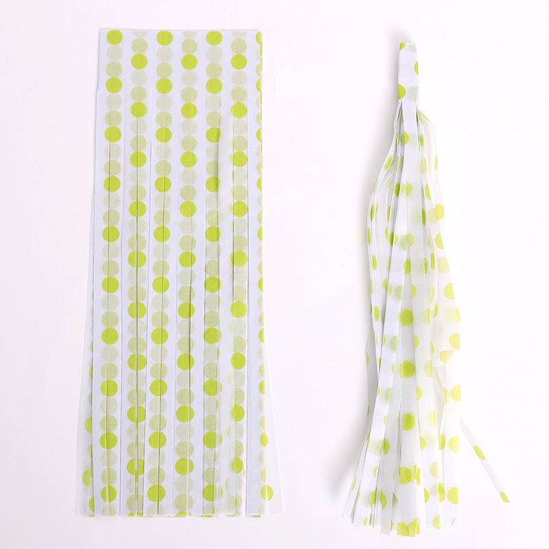 태슬 도트 그린 [5장입] 10개묶음 [1+1 증정행사]