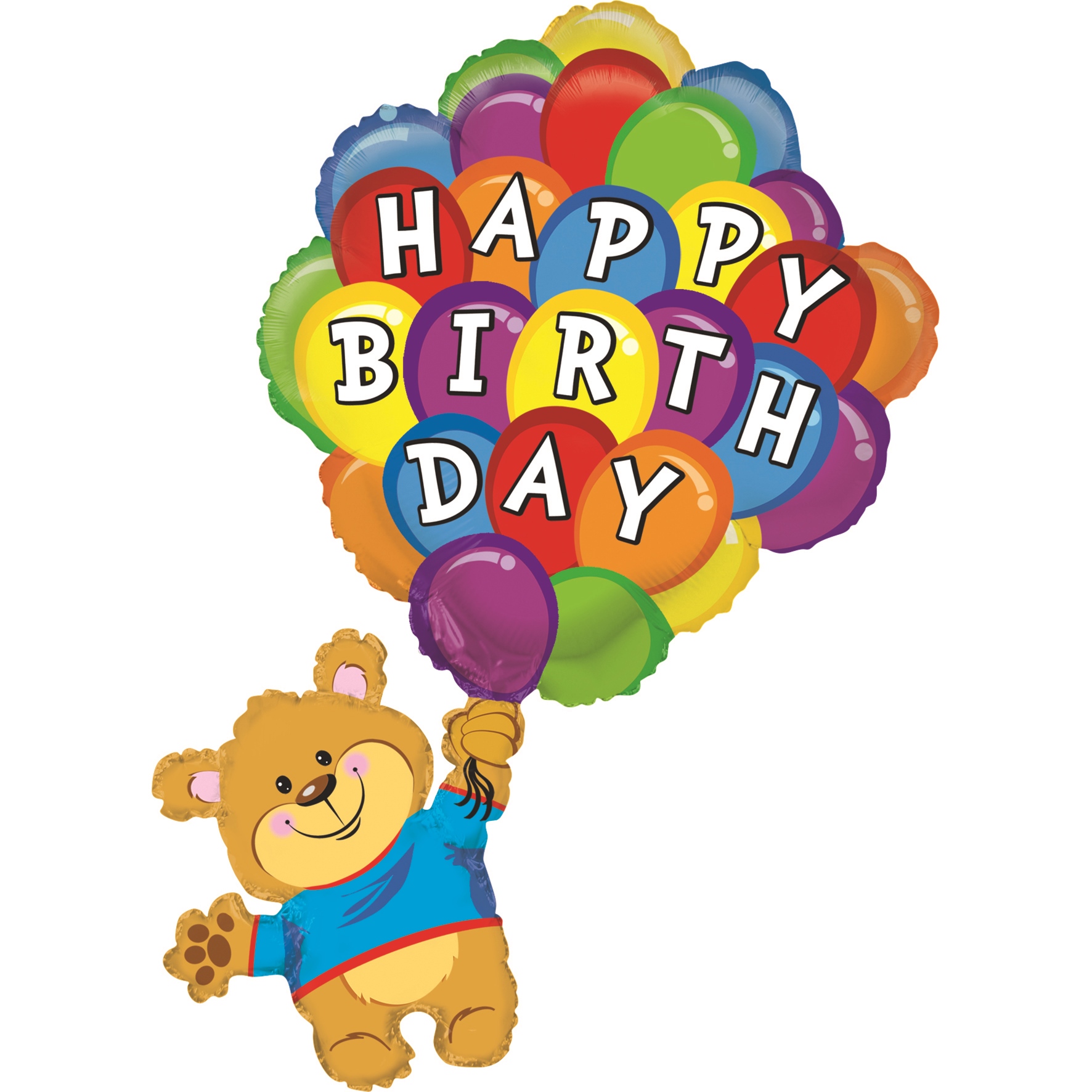 [GRABO]은박 생일벌룬베어 42인치
