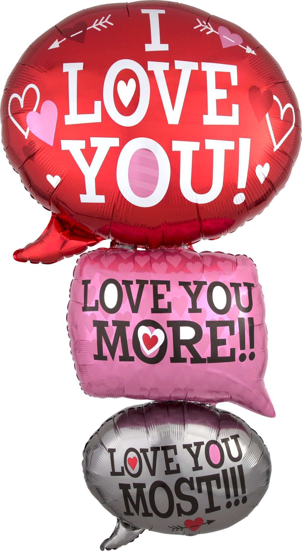 [Anagram] 은박 러브버블스 멀티벌룬 1.2m [1+1 증정행사]