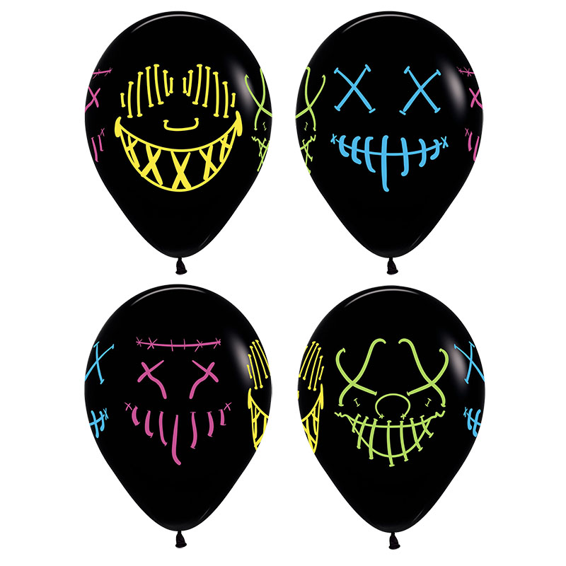 [셈퍼텍스] 30cm 할로윈네온마스크 [50입]