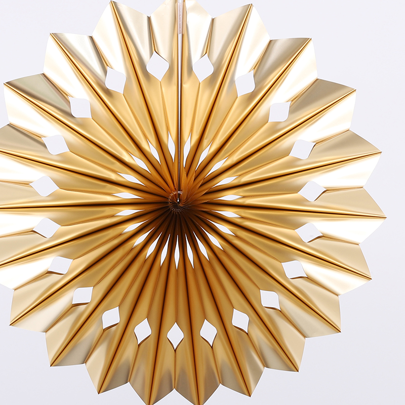 메탈릭팬 45cm 골드 [1+1 증정행사]