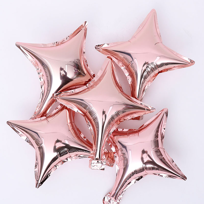 은박별 사각 10인치 로즈골드 [50장한팩]