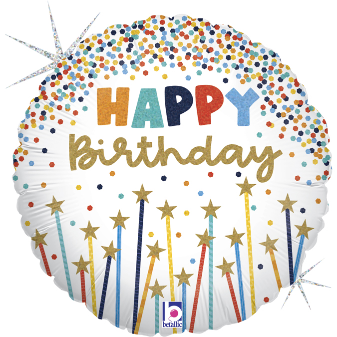 [GRABO]은박 생일스파클캔들 18인치