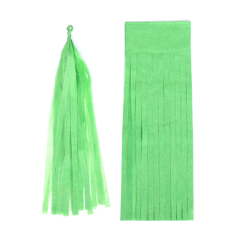 단색태슬 라임그린 [5장입] 10개묶음