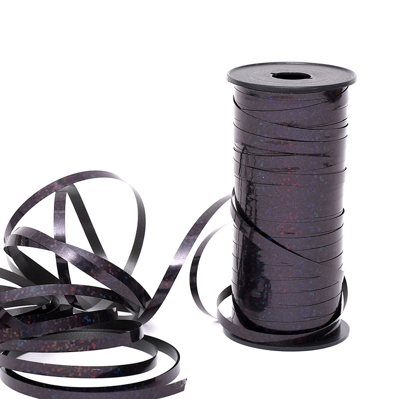 컬링리본 90m [홀로그램 블랙]