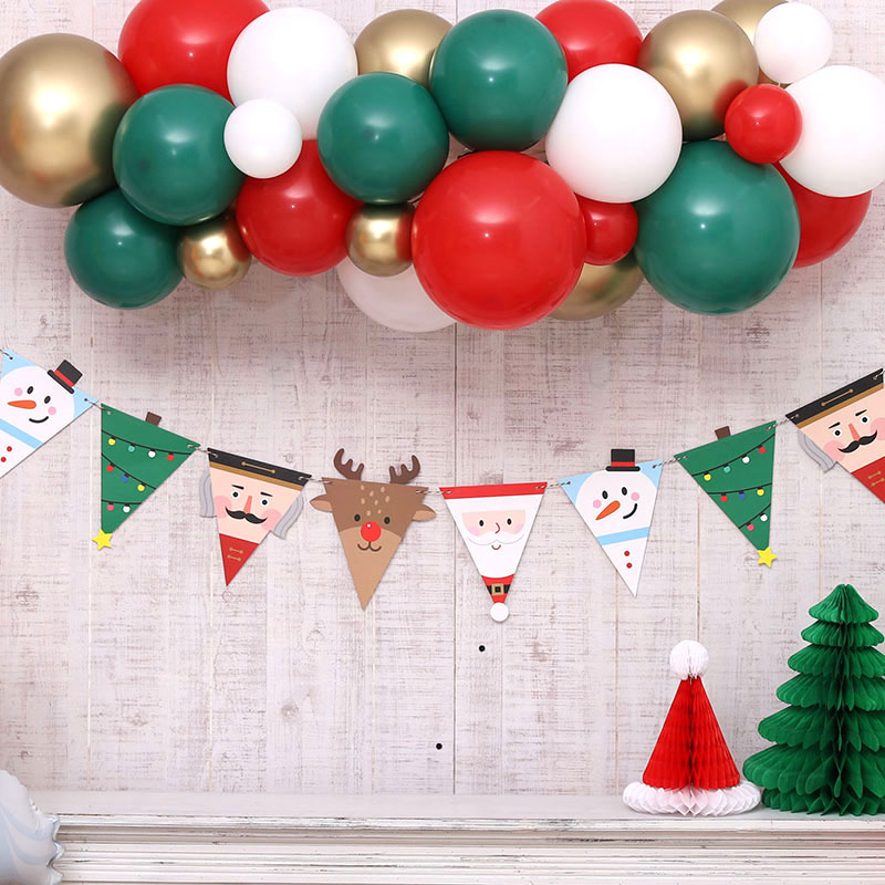 [조이파티] 크리스마스삼각가랜드 홀리프렌즈 [1+1 증정행사]