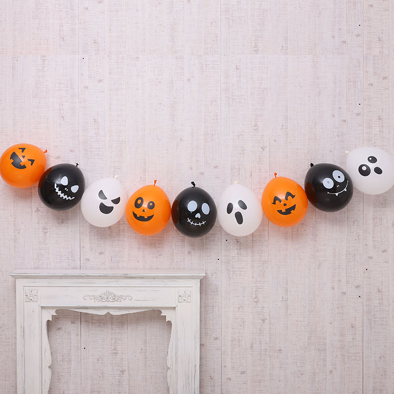 [조이파티] 할로윈 풍선가랜드 DIY킷 [풍선9개+풍선장식밴드]