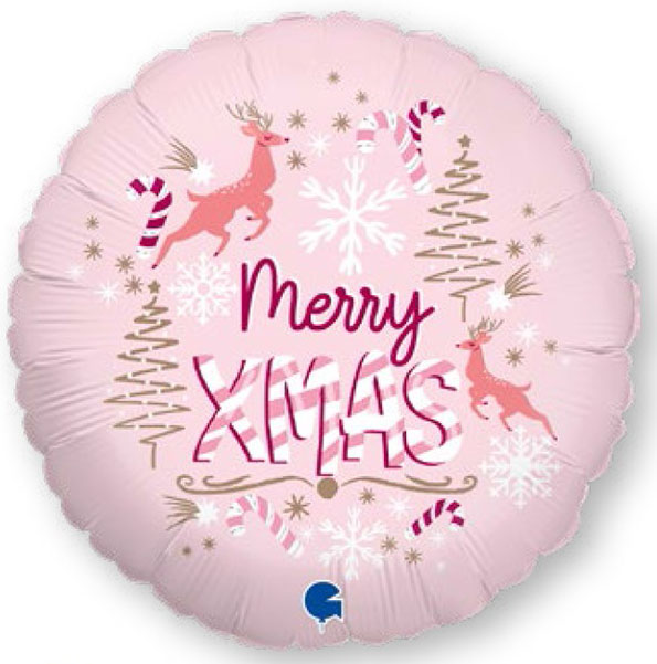 [GRABO]은박 핑크크리스마스 18인치