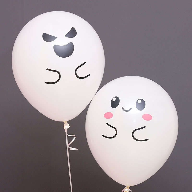 [조이파티] 할로윈풍선 고스트2종세트 [10입]