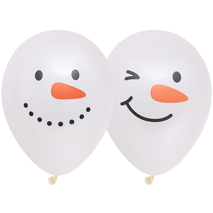 [조이파티] 당근코 눈사람풍선 2종 [10개입]
