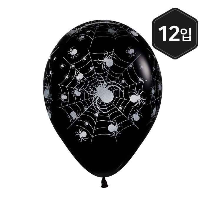 [셈퍼텍스] 30cm 할로윈 스파이더 [12입] 소포장