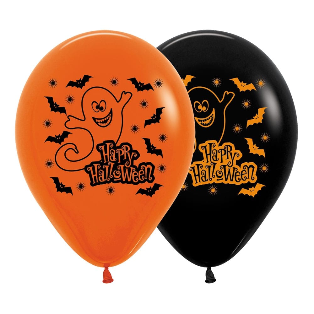 [셈퍼텍스] 30cm 할로윈나이트 블랙앤오렌지 양면인쇄 [50입]