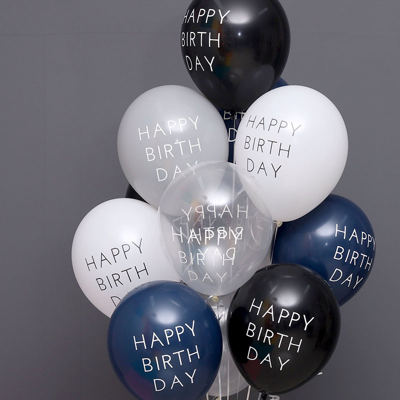 [셈퍼텍스] 30cm 생일캐피탈레터 럭셔리혼합 [50입]