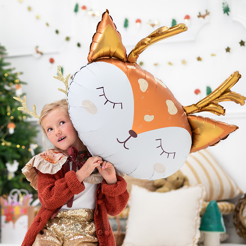 [파티데코]은박 홀리데이 디어 [73*64cm] 2+1증정행사