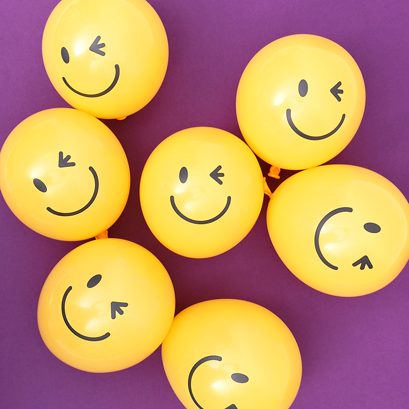 [조이파티] 윙크스마일풍선 13cm [50입]