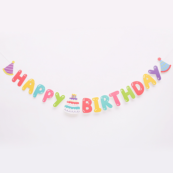 [조이파티] 생일케익 레터가랜드