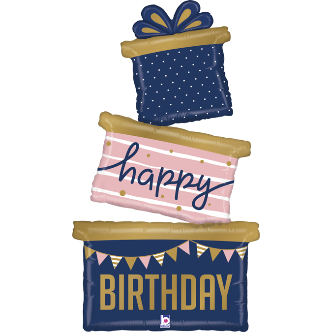 [GRABO]은박 삼단생일선물 51인치 [원팩]