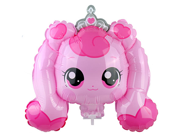 [국산]하츄핑 시즌6 스틱풍선 [스틱포함] 10장한팩  [표정랜덤배송]