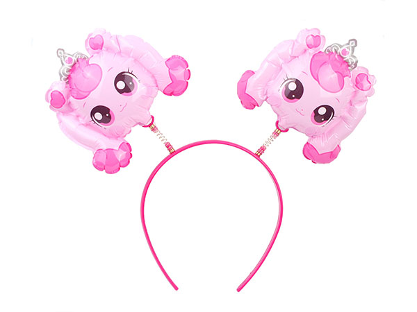 [국산]하츄핑 시즌6 머리띠 [10개한팩] 머리띠색상 랜덤