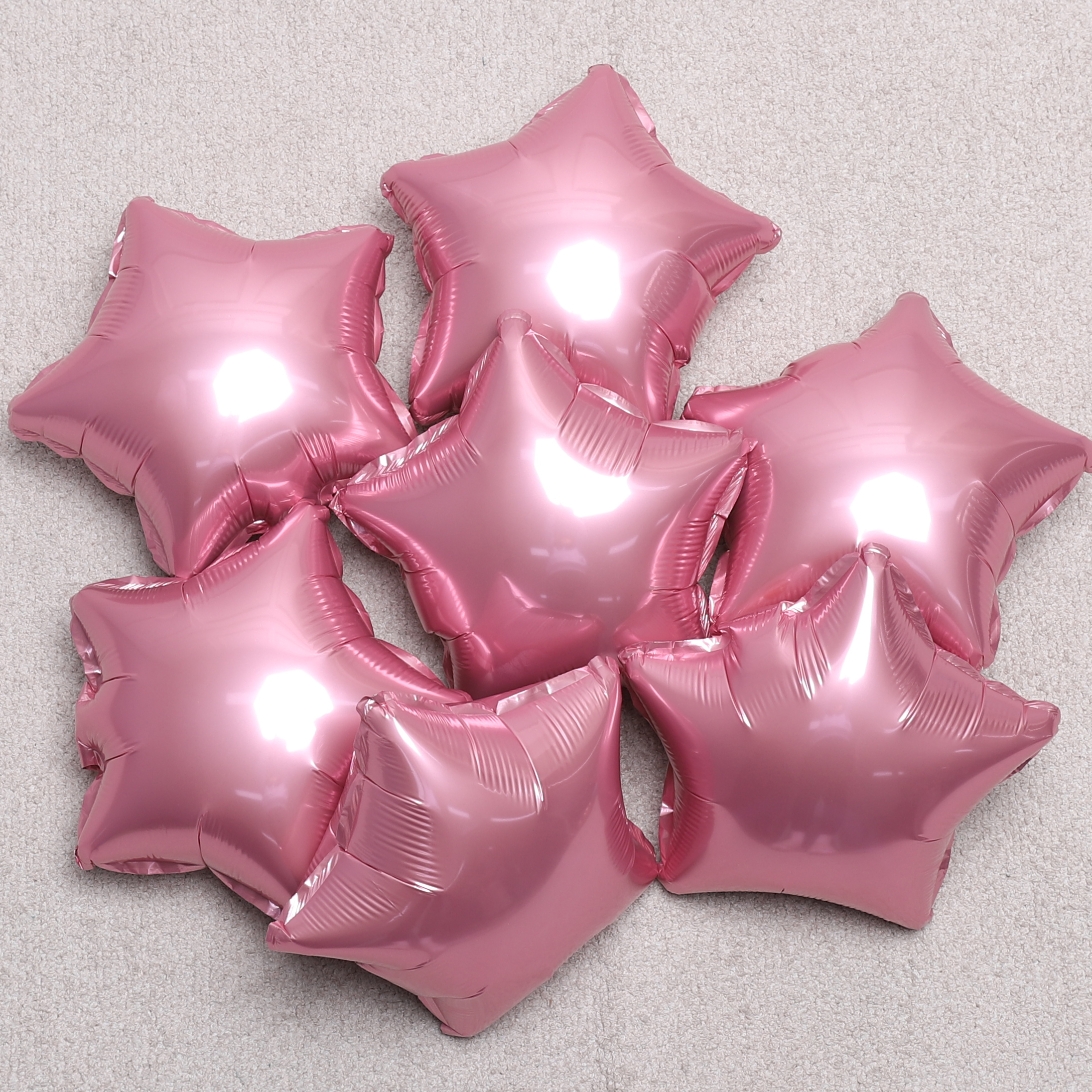 은박별 10인치 핑크 [50장한팩] 자동실링