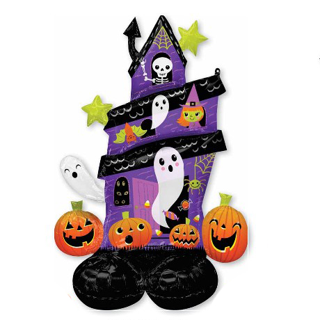 [Anagram] 스탠딩에어벌룬 할로윈헌티드하우스 127cm