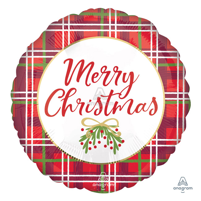 [Anagram]은박 크리스마스플래드 18인치 라운드 [1+1 증정행사]