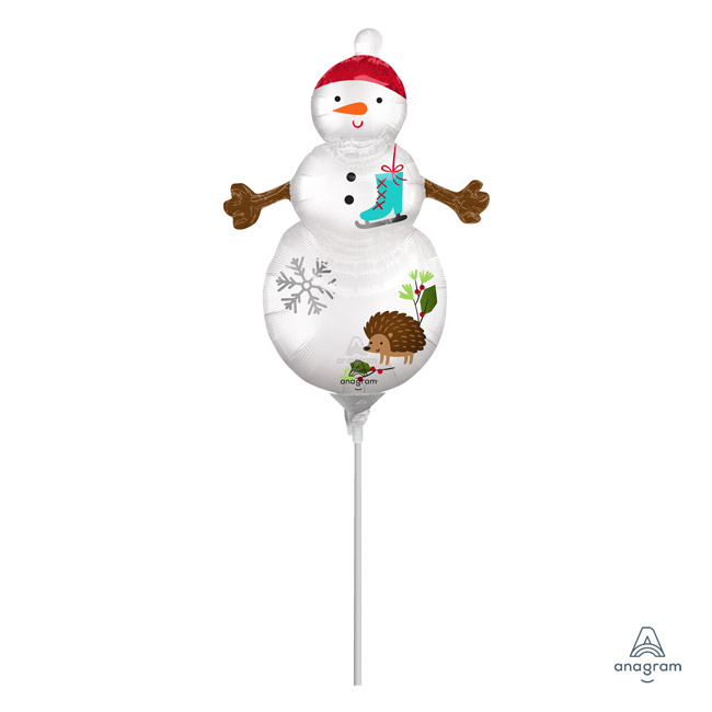 [Anagram]은박 미니쉐입 우드랜드 스노우맨 [10장한팩]