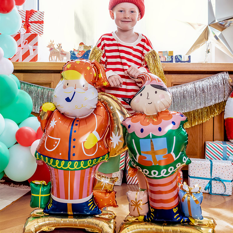 [파티데코]은박 스탠딩산타 [63*106cm]