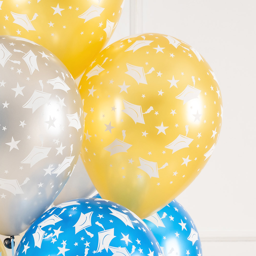 [셈퍼텍스] 30cm 졸업축하 펄골드 [12입] 소포장