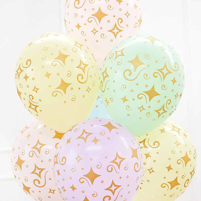 [셈퍼텍스] 30cm 골든다이아몬드 파스텔혼합 [50입]