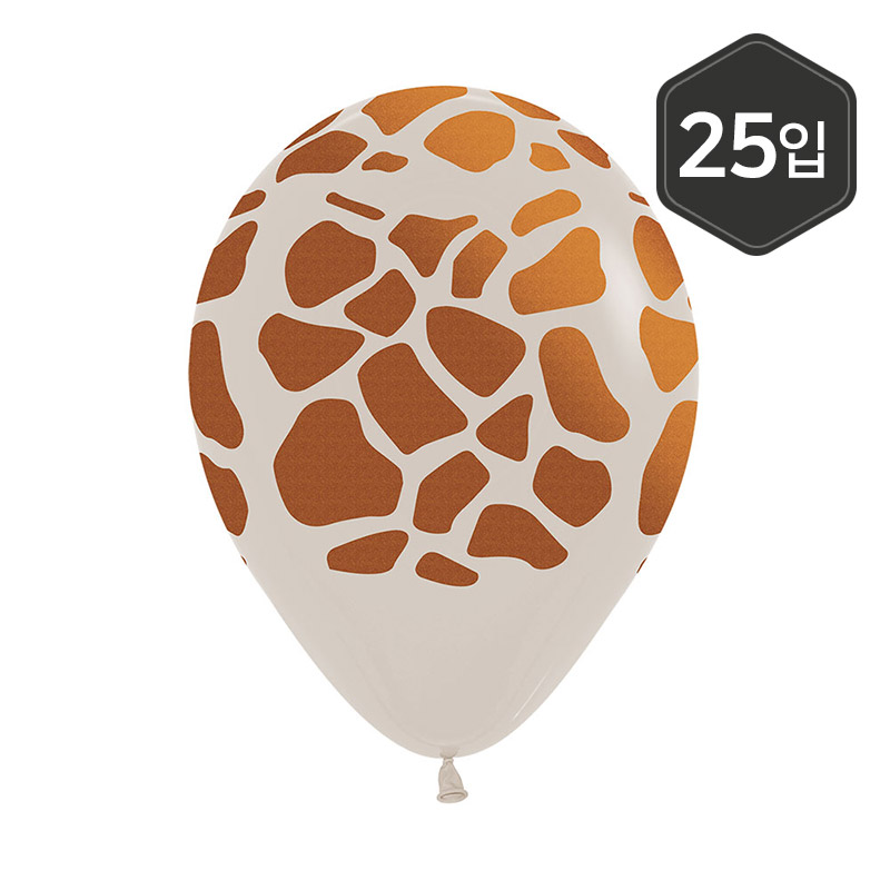 [셈퍼텍스] 30cm 기린프린트 [25입]