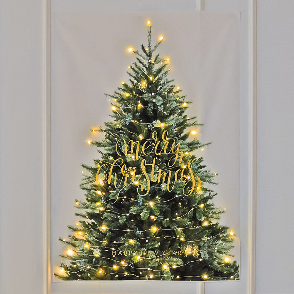 크리스마스 트리현수막 [70*100cm]