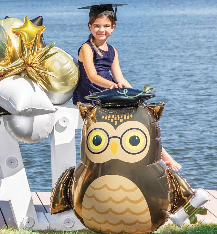 [Anagram] 은박 졸업부엉이 슈퍼쉐입 [원팩]