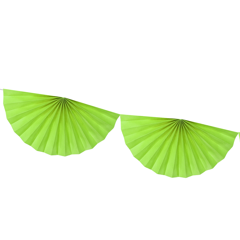 [파티데코]티슈가랜드 라임그린 3m