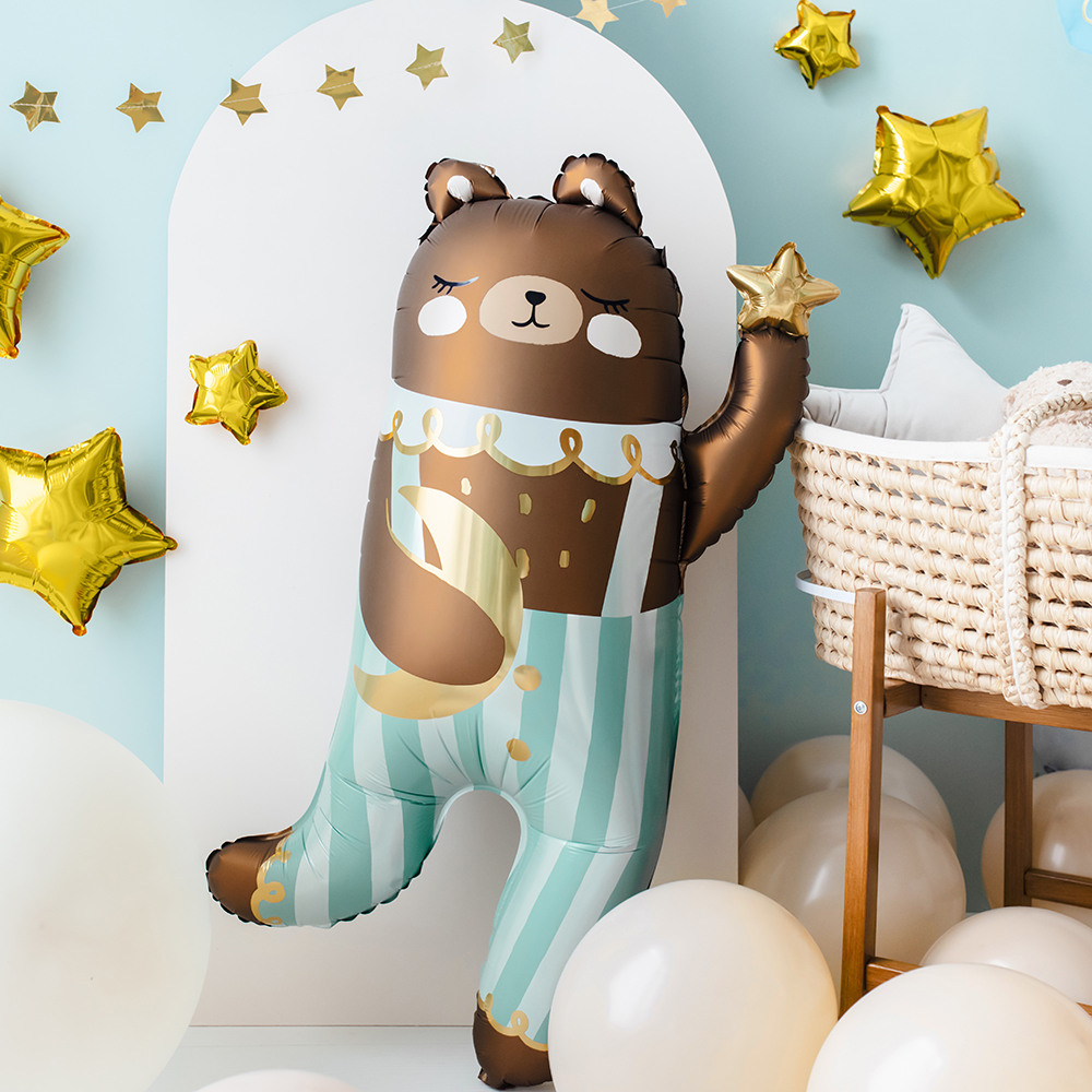 [파티데코]은박 드리밍 베어 72*104cm