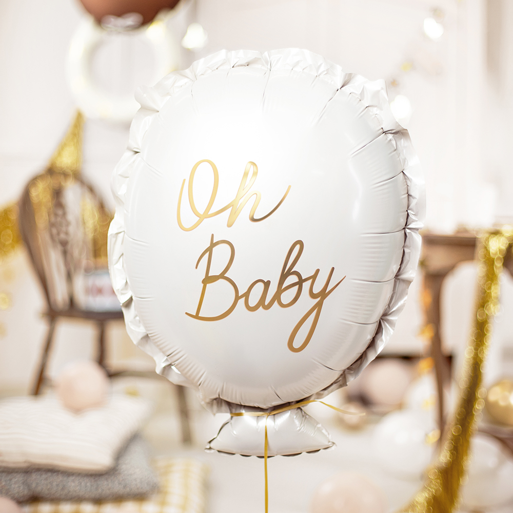 [파티데코]은박 Oh Baby 53*69cm