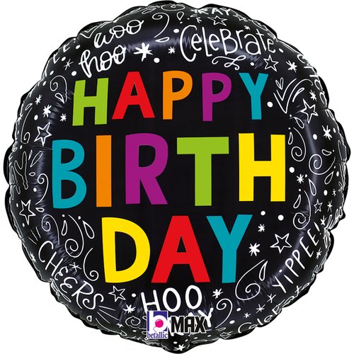 [GRABO]은박 생일두들스 18인치 [원팩]