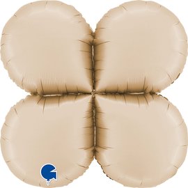 [GRABO]은박베이스 라운드 크림 19인치 42*42cm