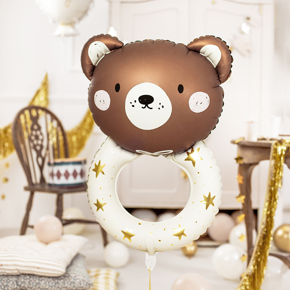 [파티데코]은박 테디딸랑이 45*67cm