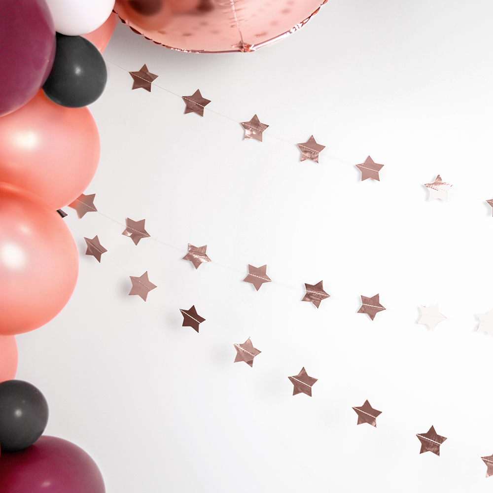 [파티데코] 스타가랜드 로즈골드 3.6m