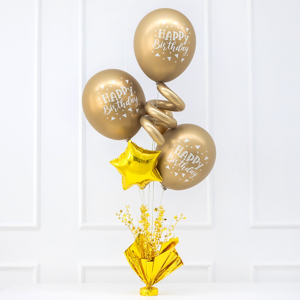 벌룬스탠드 [골드] 높이 85cm