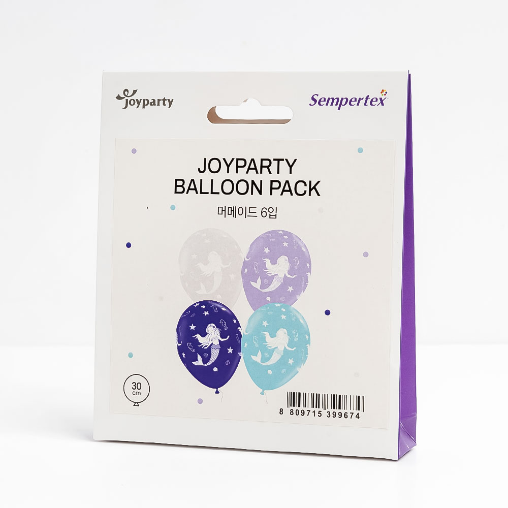 [조이파티 벌룬팩] 머메이드 6입