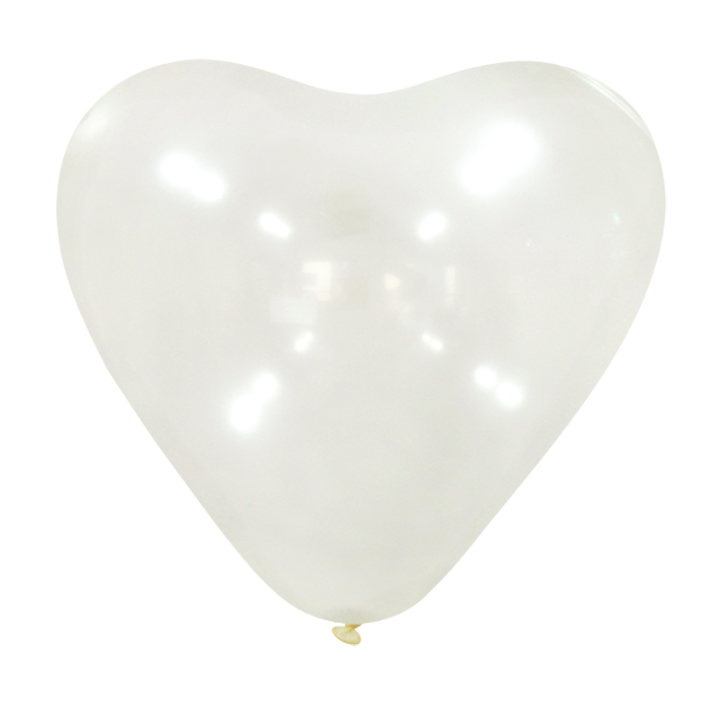 [조이텍스] 하트풍선 12인치 클리어 [100입]