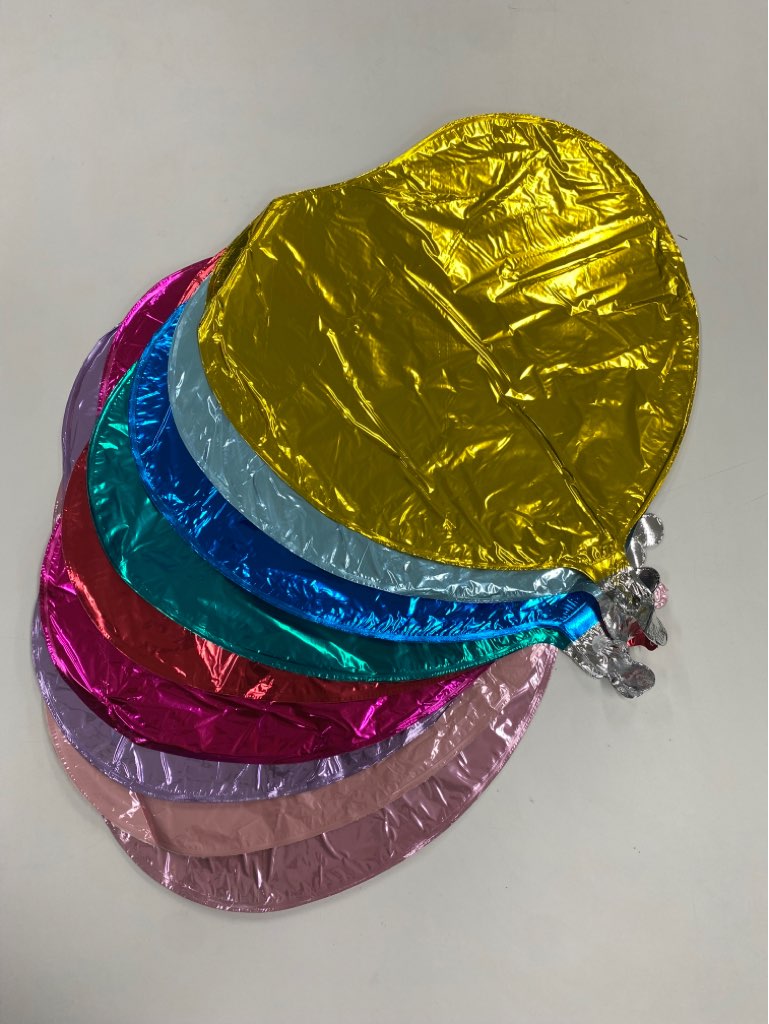 19인치 은박하트 9종 20장한팩 땡처리